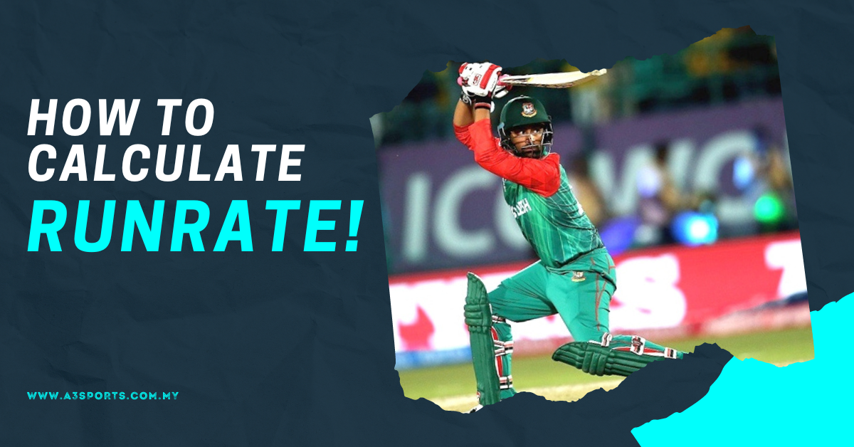 How To Calculate Run Rate In Cricket? A3 Sports