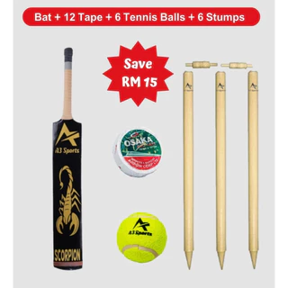 Scorpion Complete Tape Ball Cricket Set